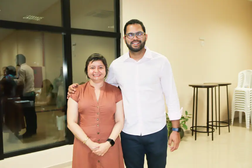 Taisa Mendonça, secretária de Estado do Meio Ambiente e Cássio Lemos, secretário adjunto da Sema