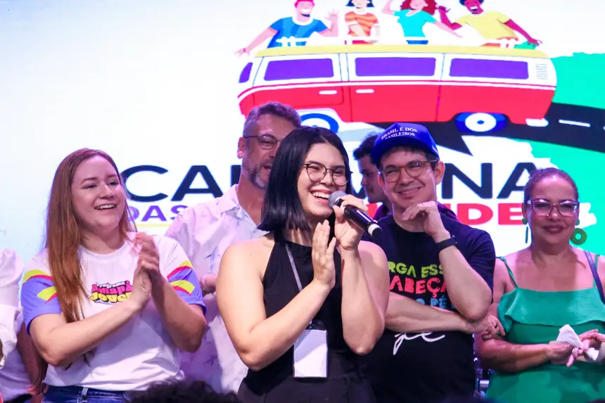 Raissa Oliveira, bolsista e monitora do programa Amapá Jovem