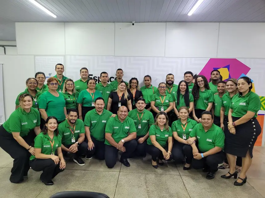 Equipe do Super Fácil de Laranjal do Jari 