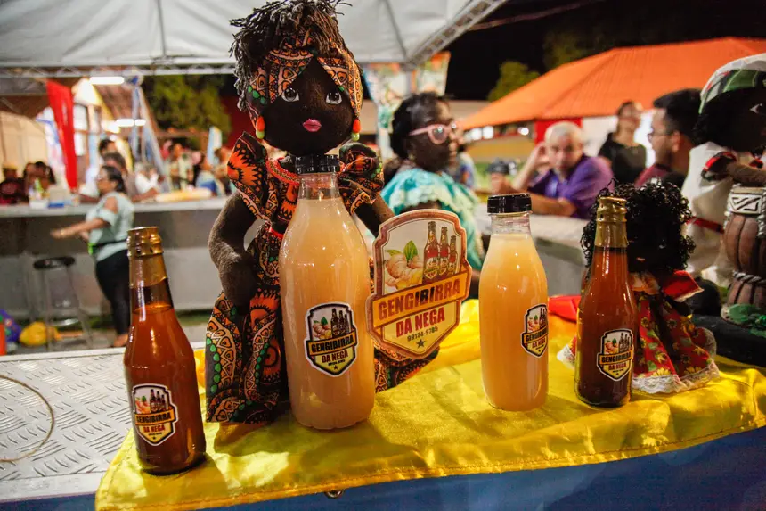 Gengibirra é comercializada no espaço "Gengibar"