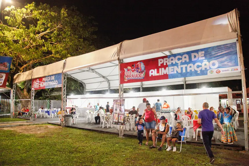 Praça de alimentação é um dos espaços da Central