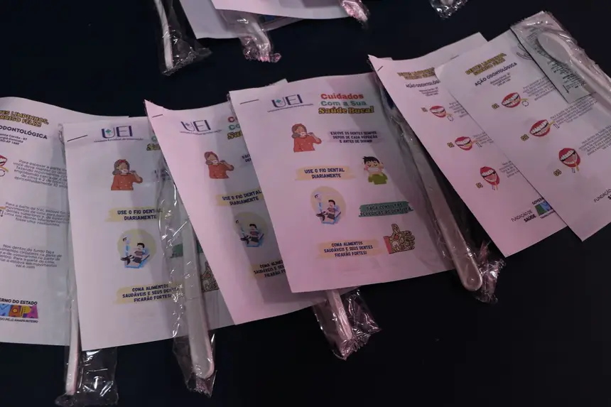 Entrega de kits de higiene