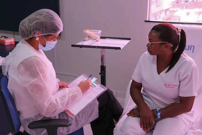 Avaliação odontológica e orientação