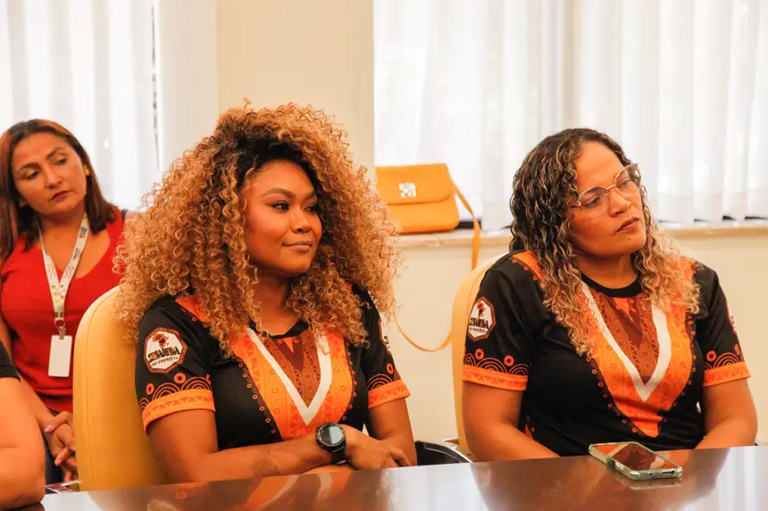 Reunião de apresentação do cronograma da terceira edição do “Afro Mulher” aconteceu no Salão de Reuniões do Palácio do Setentrião