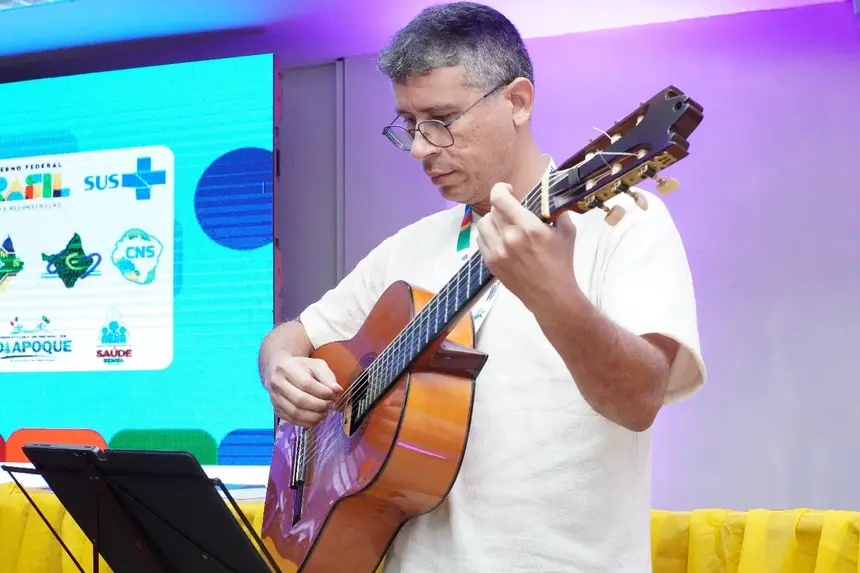 O coral conta com apoio de um professor voluntário da Unifap 
