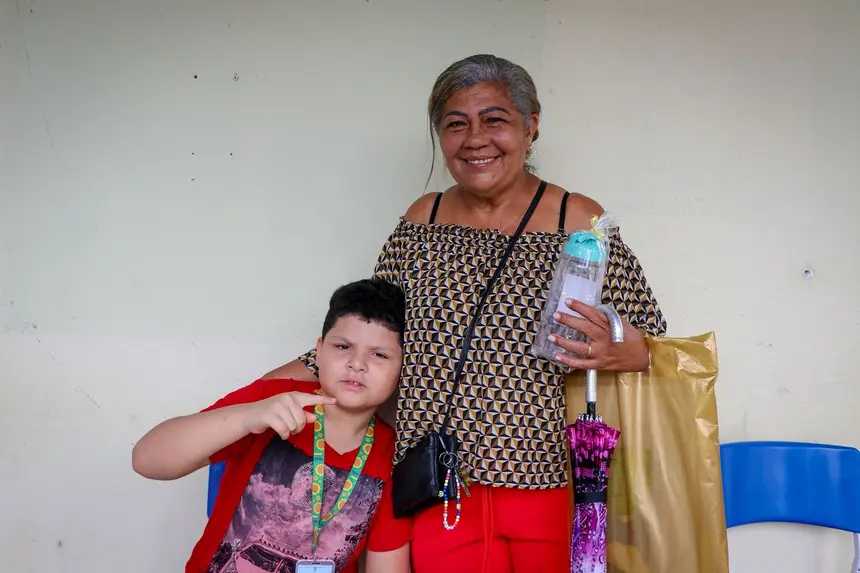 Moradora do Residencial Marlice Quaresma dos Santos