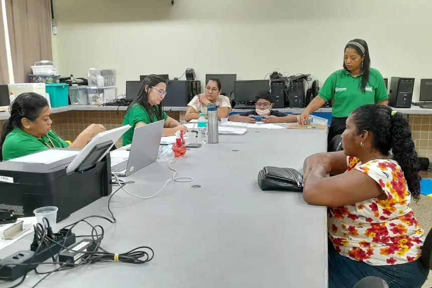 Neste sábado, 26, o Projeto TEAcolho estava no Conjunto Habitacional Macapaba  
