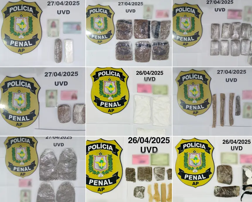 Após detidas, quatro mulheres foram autuadas por tráfico de drogas 