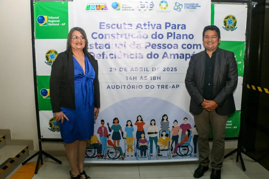 Richard Madureira e Alice Bessa coordenam a Escuta Ativa para Construção do Plano Estadual da Pessoa com Deficiência