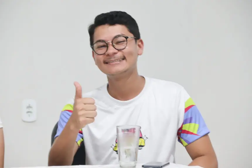 Daniel Lima, coordenador municipal do Novo Amapá Jovem 