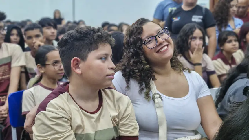 Durante a preparação, os alunos participaram de rodas de conversa e atividades interativas sobre o tema
