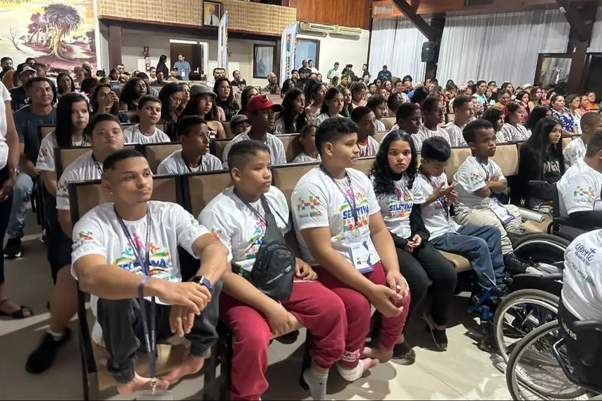 Estudantes participarão da Seletiva Paralímpica Escolar, promovida pelo Governo do Amapá com apoio do Comitê Paralímpico Brasileiro.