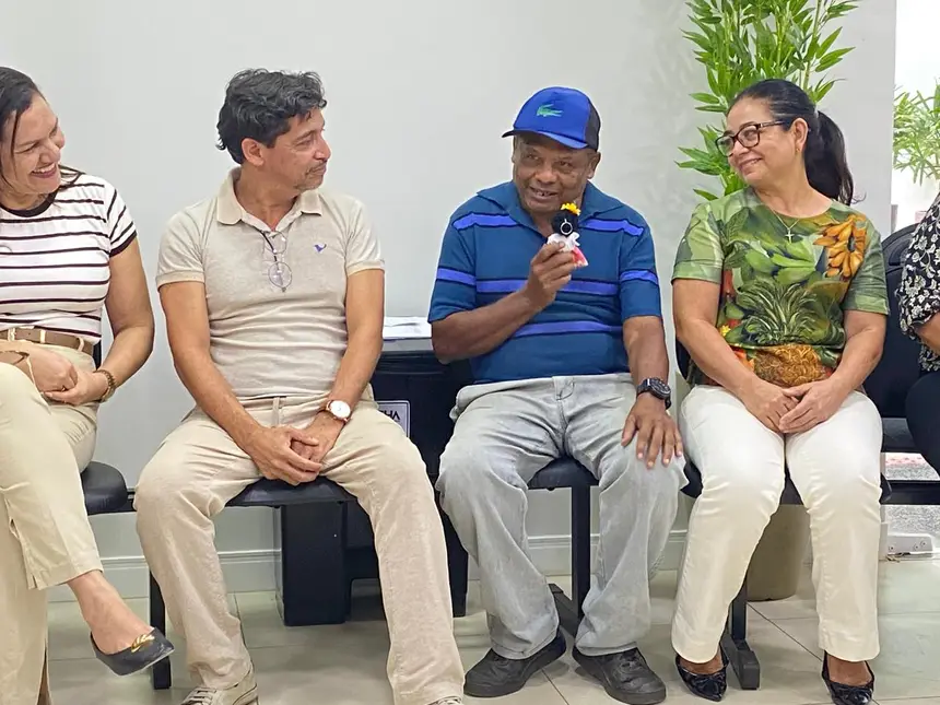 Acolhimento de profissionais de saúde na Maternidade Mãe Luzia