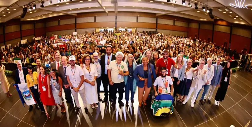 Delegações estaduais de meio ambiente no encerramento da 5ª Conferência