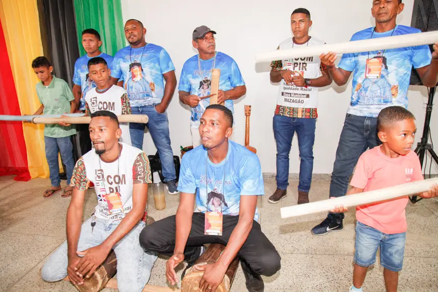 Apresentações culturais marcaram a abertura da Conferência Municipal de Igualdade Racial em Mazagão
