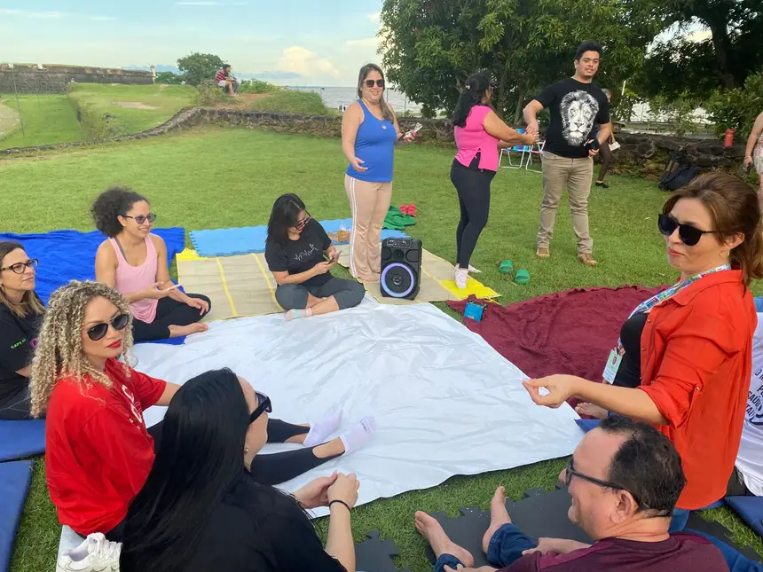 Encontro de servidores do Centro de Atenção Psicossocial de Álcool e Drogas