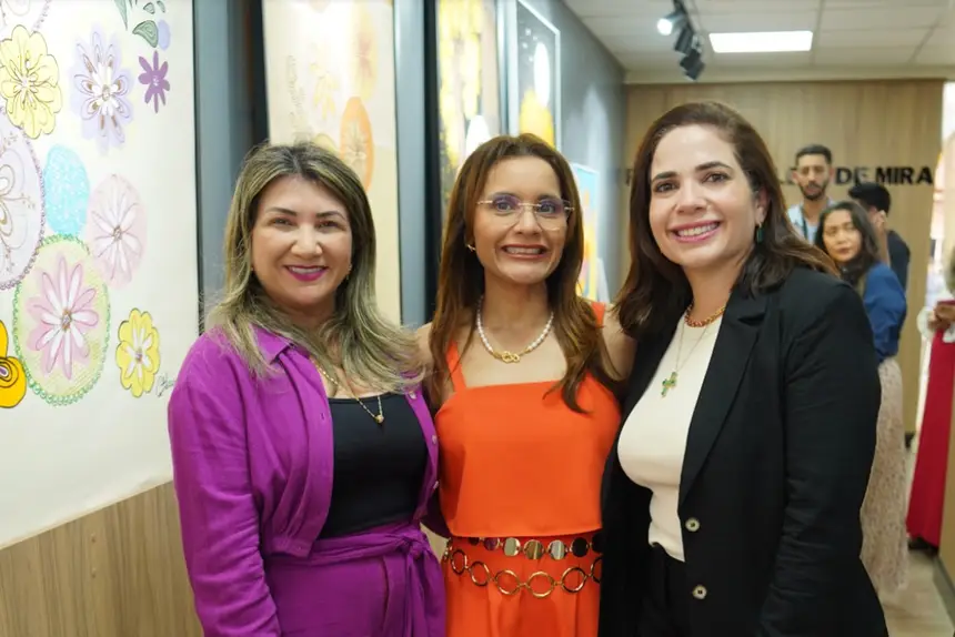 Promotoras da Infância e Juventude Neuza Barbosa (roxo), a juíza Laura Costeira (laranja)Samile Salomão (preto)