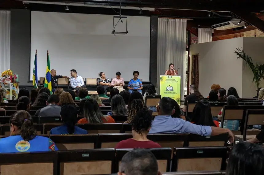 Foto: Evandro Vilhena/Seed Governo do Amapá reuniu cerca de 200 educadores para discutir a educação no campo