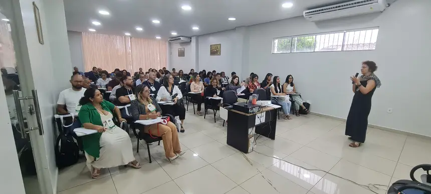 Foto: Ascom/SDC Curso de Educação Ambiental voltado à gestão adequada dos resíduos sólidos urbanos