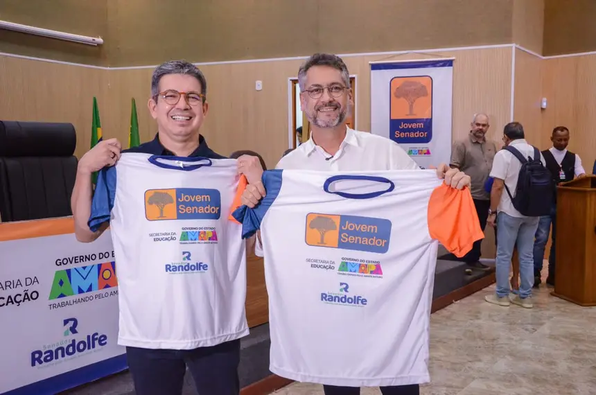 Clécio Luís e Randolfe Rodrigues 
