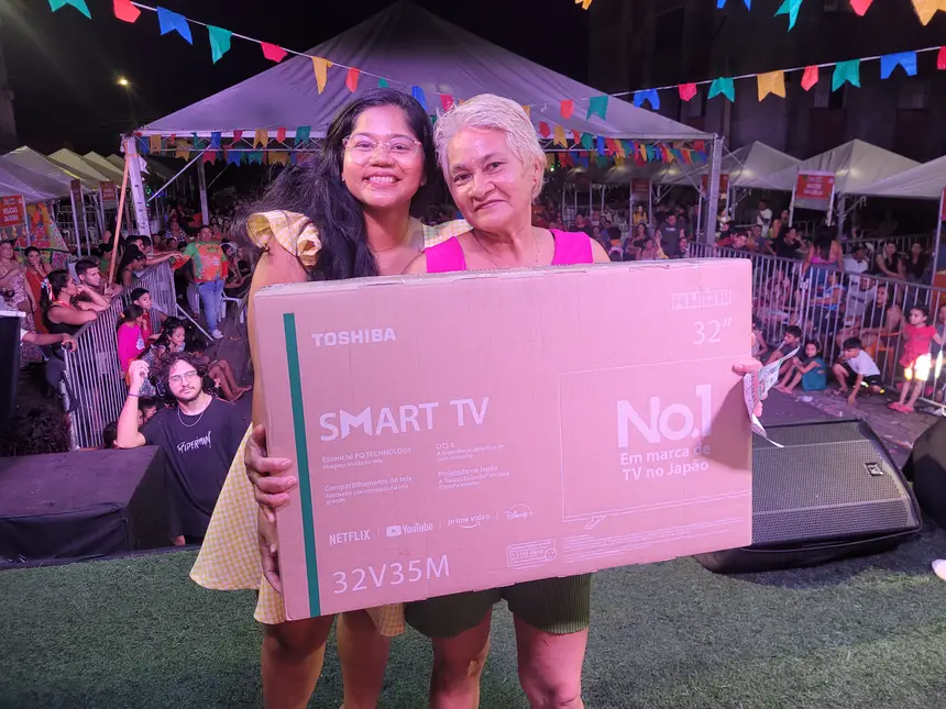 Bingo: Ganhadora da Smart TV
