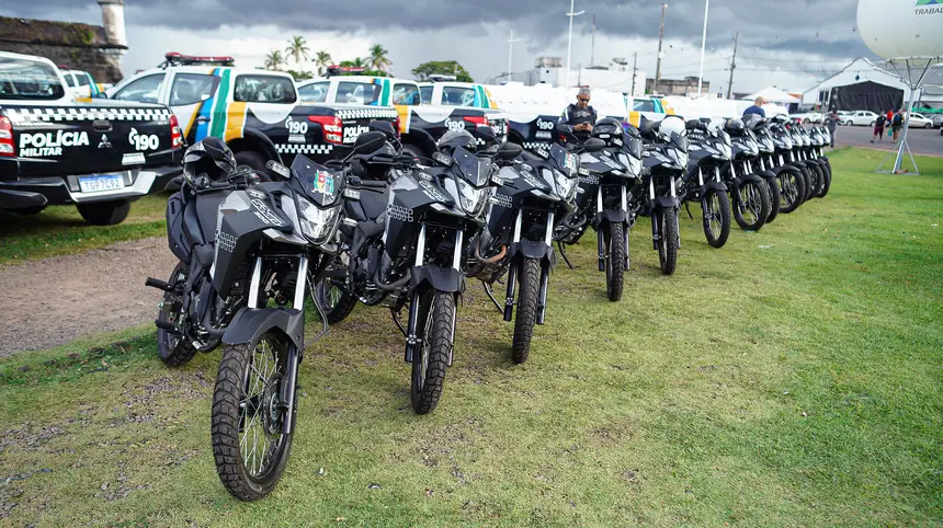 Motocicletas para uso em áreas complexas e com atuação mais ágil.   