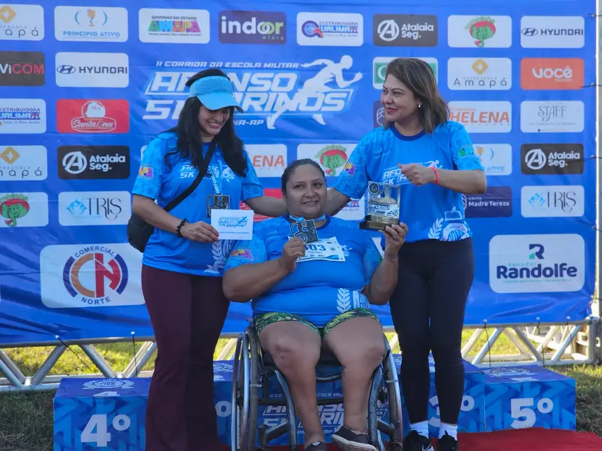 A corrida destacou a sua preocupação com a acessibilidade 