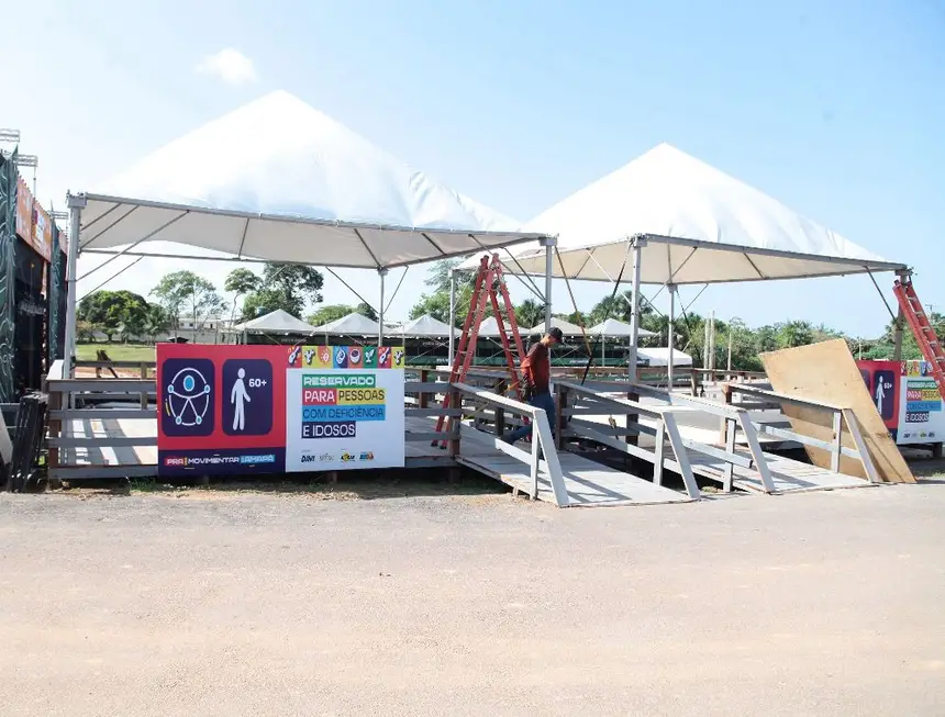 Área Pcd da Arena Rio Amazonas