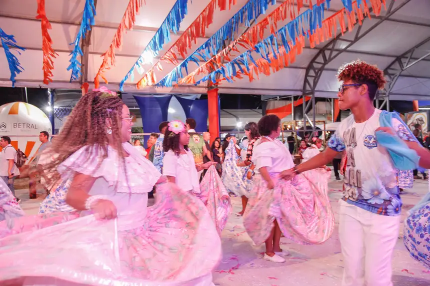 Espaço recebe grupos de capoeira, batuque, marabaixo e dos povos originários durante os nove dias de programação