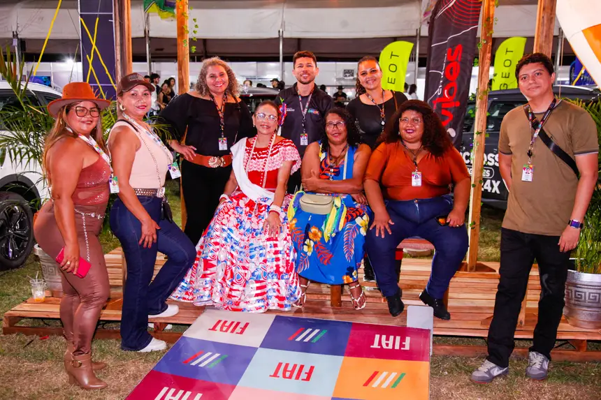 Equipe do coordenação e apoio da Fundação Marabaixp