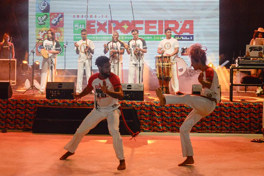 Espaço recebe grupos de capoeira, batuque, marabaixo e dos povos originários durante os nove dias de programação