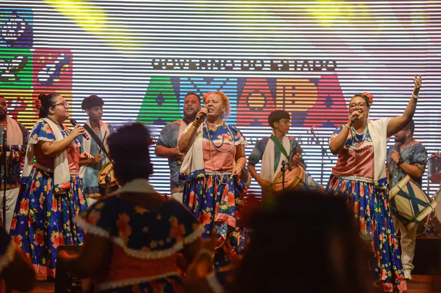 Espaço recebe grupos de capoeira, batuque, marabaixo e dos povos originários durante os nove dias de programação