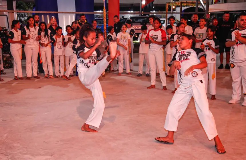Espaço recebe grupos de capoeira, batuque, marabaixo e dos povos originários durante os nove dias de programação