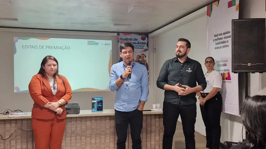 Os alunos, professores e coordenadores de maior desempenho serão premiados com tablets