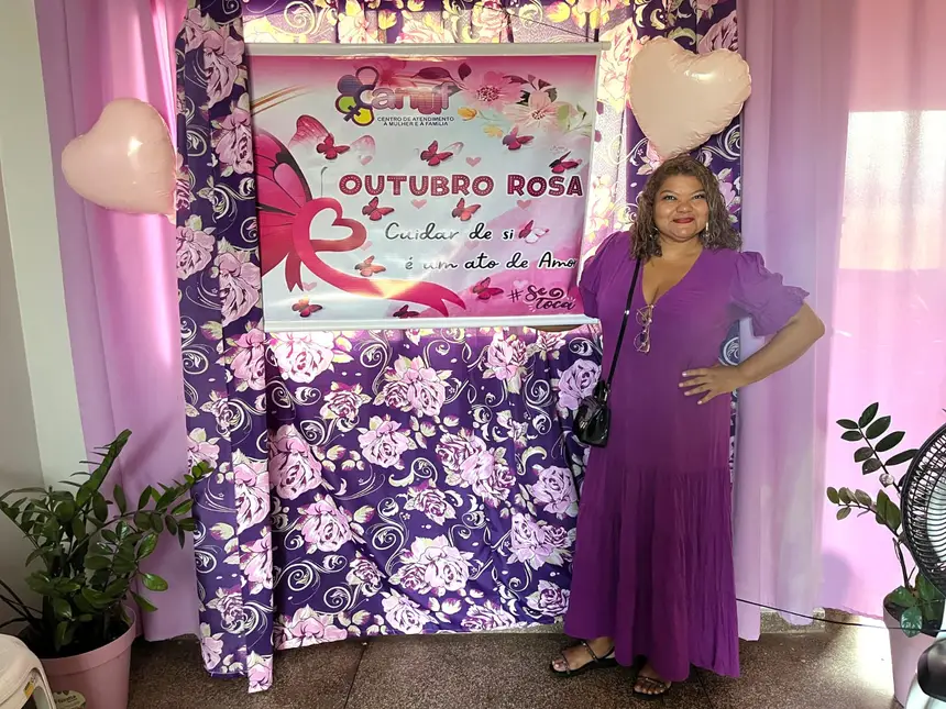 Diene da Silva Amaral, foi recebida de forma hospitaleira por todos no Camuf