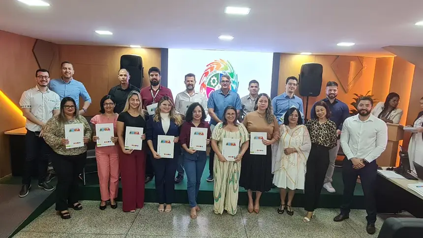 Turma de instrutores certificadas pela Seplan