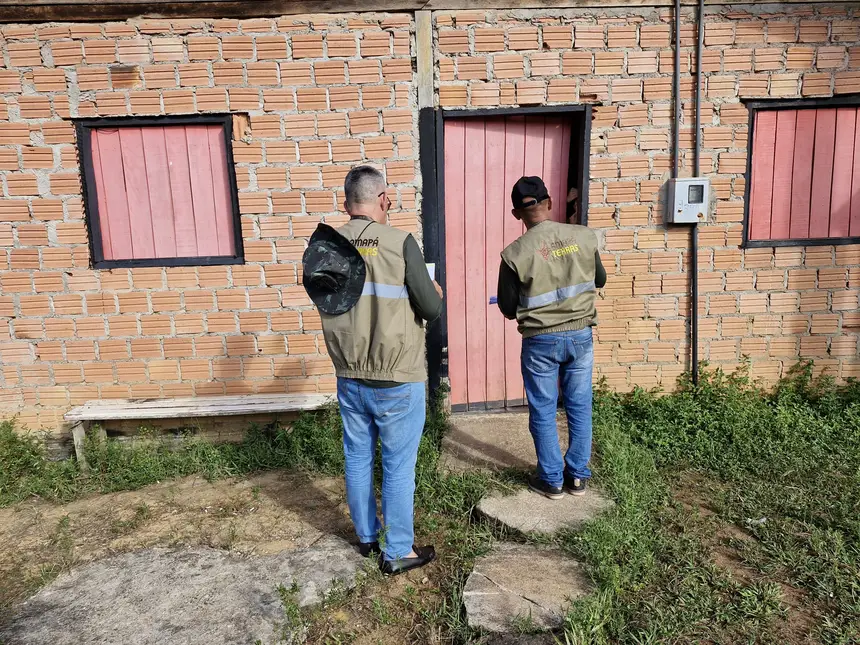 Equipe Amapá Terras em campo