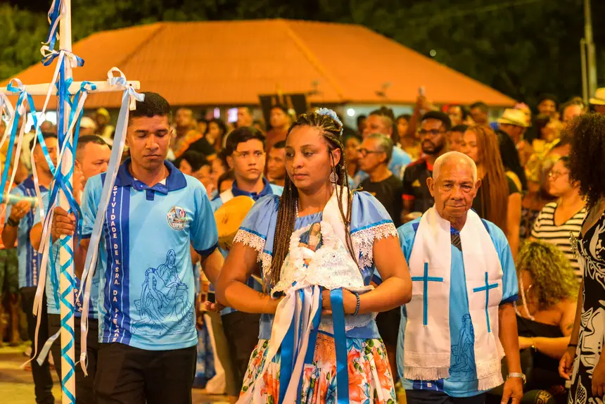 Festa de Nossa Senhora da Piedade de Igarapé do Lago foi levada ao 30º Encontro dos Tambores