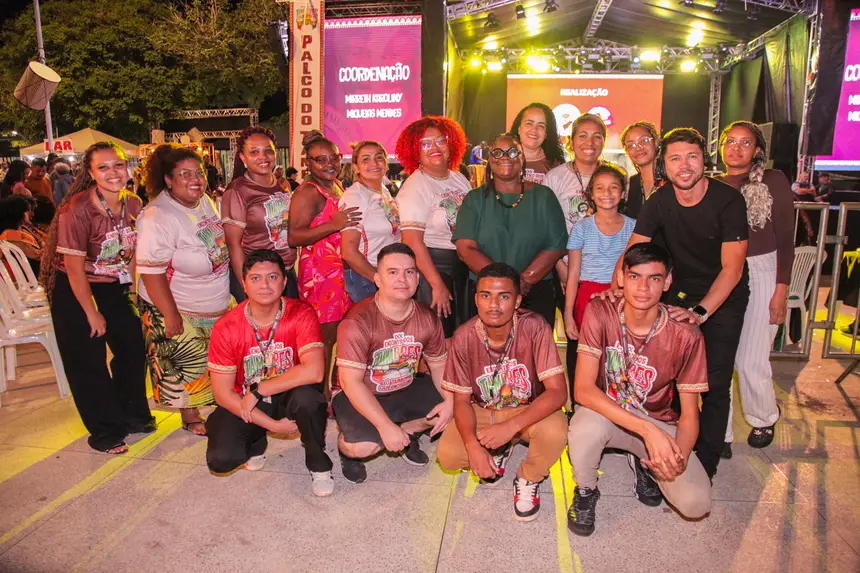 Equipe da Fundação Marabaixo do Governo do Amapá esteve presente nos 12 dias de evento, dando apoio à organização