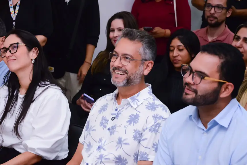 Governador Clécio Luís reunido com servidores da Sema