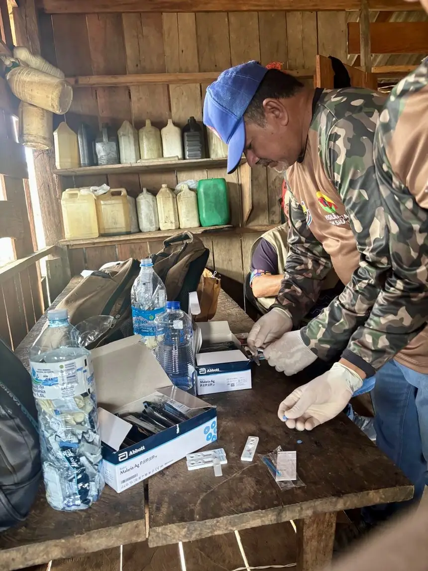 Teste foi realizado durante ações da SVS em vários municípios do estado.