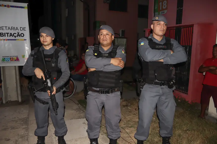 Reforço na segurança durante o evento 