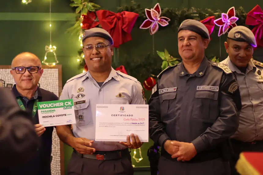 3° lugar ficou com o 4° BATALHÃO- Sargento Simas - Batalhão de Santana