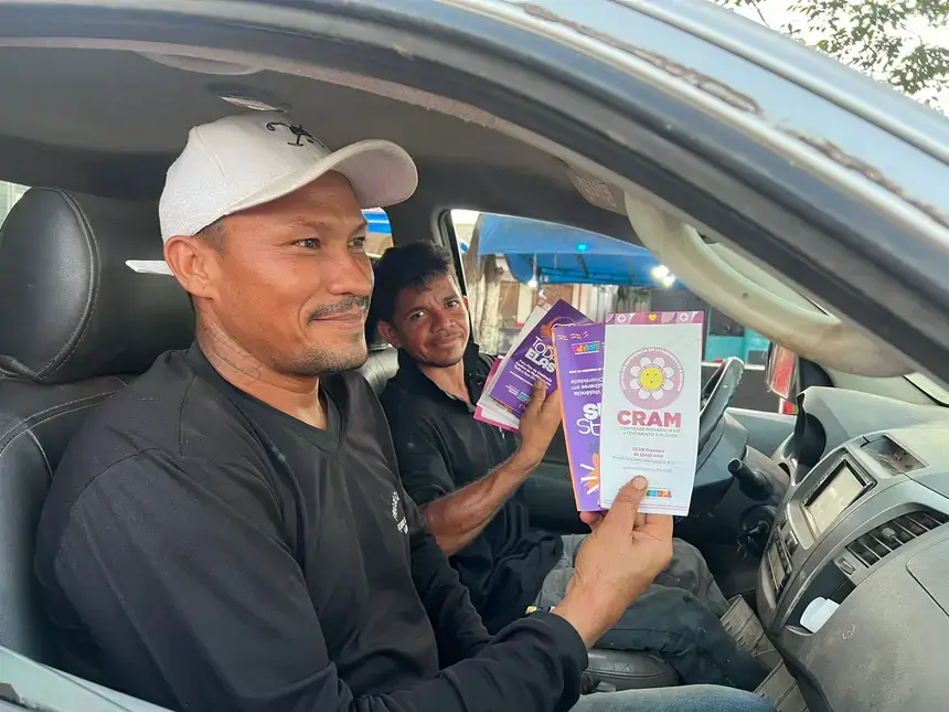 Ações de conscientização atingiram também homens em diversos municípios 