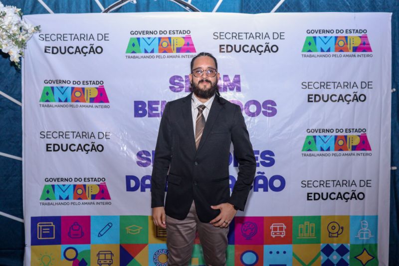 Diogo Matos, professor de História nomeado na 3ª turma do concurso de educação pelo Governo do Amapá