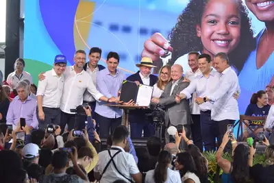 galeria: Agenda do presidente Lula no Amapá: Assinatura do arrendamento do terminal MCP03 - Porto de Santana