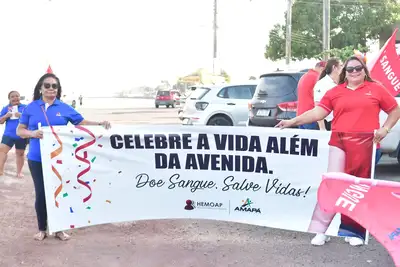 Foto: Arquivo/Hemoap Objetivo é incentivar a doação de sangue antes e durante o período carnavalesco