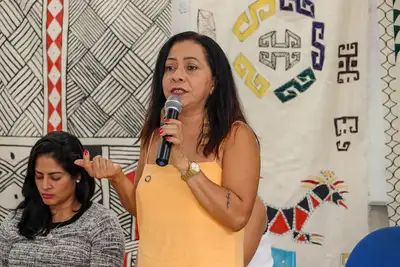 Foto: Evandro Vilhena/Seed Diretora de Educação Escolar Indígena do Ministério da Educação (MEC), Rosilene Araújo