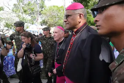 galeria: Acolhida a Dom Antônio no Santuário de Fátima