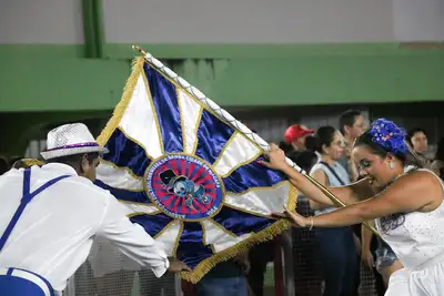 galeria:  Ensaio Técnico -  Associação Cultural Embaixada de Samba Cidade de Macapá e  Grêmio Recreativo Escola de Samba Emissários da Cegonha